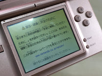 LG2289 Plz Read Item Condi Nintendo DS Lite Metallic Rose Console Japan