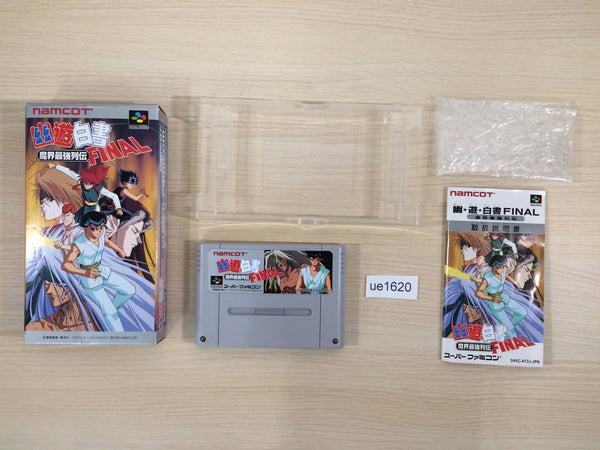 ue1620 Yu Yu Hakusho Final Makai Saikyou Retsuden BOXED SNES Super Famicom Japan