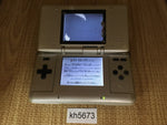 KH5673 Plz Read Item Condi Nintendo DS Platinum Silver Console Japan