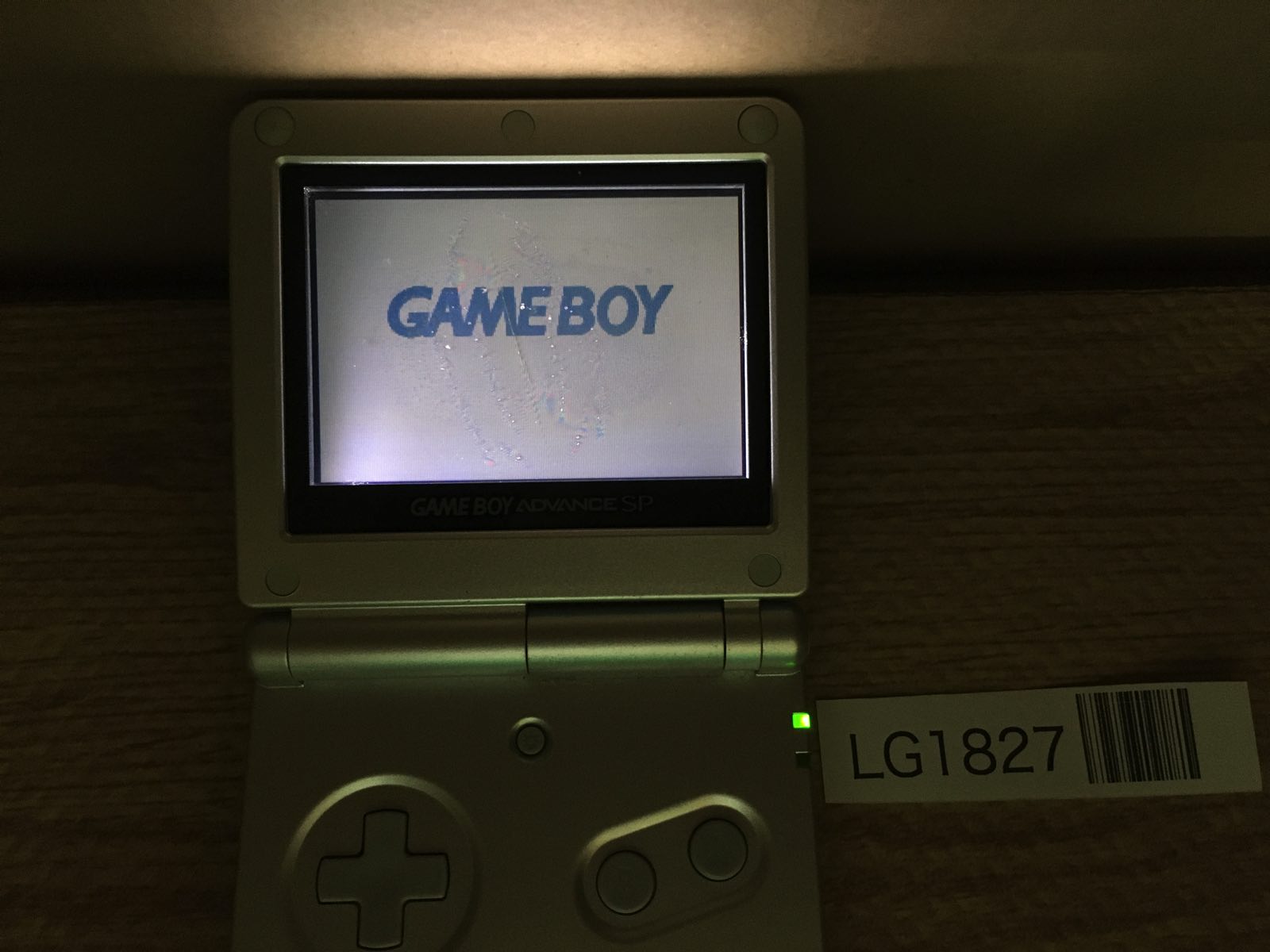 LG1827 Plz Read Item Condi GameBoy Advance SP Platinum