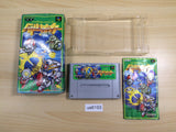 Battle Soccer Field no Hasha BOXED SNES Super Famicom Japan - UE6193