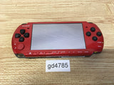 gd4785 Plz Read Item Condi PSP-3000 RED & BLACK SONY PSP Console Japan