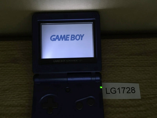 LG1728 Plz Read Item Condi GameBoy Advance SP Azurite Blue Console Japan