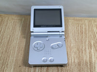 LG1827 Plz Read Item Condi GameBoy Advance SP Platinum Silver Console Japan