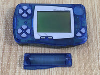 LG1009 Plz Read Item Condi Wonder Swan Skeleton Blue Bandai Console Japan