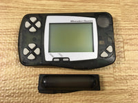 lc3286 Plz Read Item Condi Wonder Swan Skeleton Black Bandai Console Japan