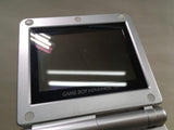 LG1827 Plz Read Item Condi GameBoy Advance SP Platinum Silver Console Japan