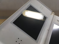 kh5885 Plz Read Item Condi Nintendo DS Lite Crystal White Console Japan
