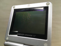 LG1827 Plz Read Item Condi GameBoy Advance SP Platinum Silver Console Japan
