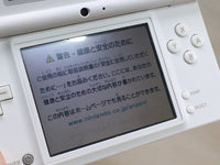 LG2388 Plz Read Item Condi Nintendo DSi DS White Console Japan