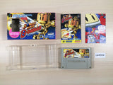 Bomberman BDaman BOXED SNES Super Famicom Japan - UE4504