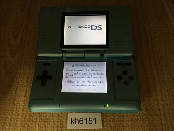 KH6151 Plz Read Item Condi Nintendo DS Turquoise Blue Console Japan