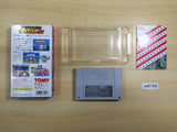 America Oudan Ultra Quiz BOXED SNES Super Famicom Japan - UE6194