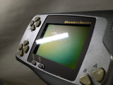 kh3987 Plz Read Item Condi Wonder Swan Silver Metallic Bandai Console Japan