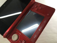 KH5378 Tested Working - No Battery Nintendo 3DS Flare Red Console Japan