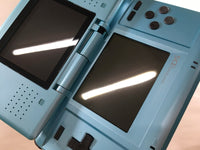 KH6151 Plz Read Item Condi Nintendo DS Turquoise Blue Console Japan