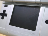 LG2654 Plz Read Item Condi Nintendo DS Platinum Silver Console Japan