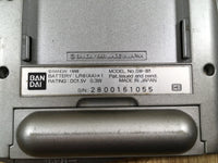 kh3987 Plz Read Item Condi Wonder Swan Silver Metallic Bandai Console Japan