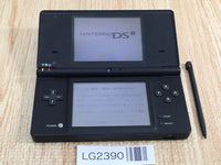 LG2390 Plz Read Item Condi Nintendo DSi DS Black Console Japan