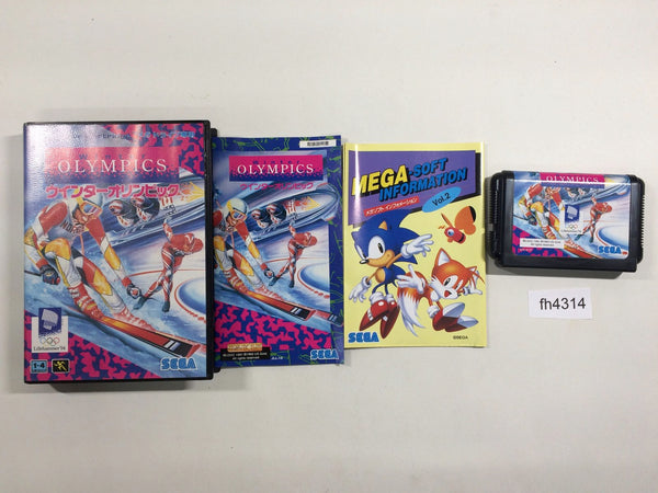 FH4314 Winter Olympics BOXED Mega Drive Genesis Japan