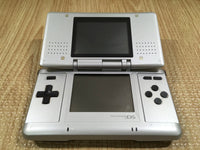 KH6252 Plz Read Item Condi Nintendo DS Platinum Silver Console Japan