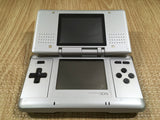 KH6252 Plz Read Item Condi Nintendo DS Platinum Silver Console Japan
