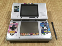 KH6152 Plz Read Item Condi Nintendo DS Platinum Silver Console Japan
