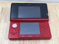 LG1102 Plz Read Item Condi Nintendo 3DS Flare Red Console Japan