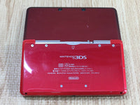 LG1102 Plz Read Item Condi Nintendo 3DS Flare Red Console Japan