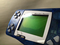 kh4251 Plz Read Item Condi Wonder Swan Skeleton Blue Bandai Console Japan