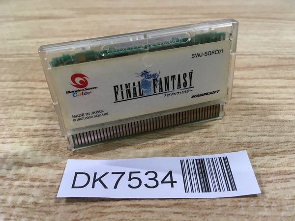 DK7534 Final Fantasy Wonder Swan Bandai Japan
