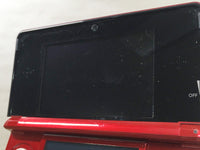 LG1102 Plz Read Item Condi Nintendo 3DS Flare Red Console Japan