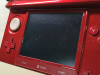LG1102 Plz Read Item Condi Nintendo 3DS Flare Red Console Japan