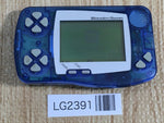 LG2391 Plz Read Item Condi Wonder Swan Skeleton Blue Bandai Console Japan
