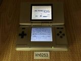 KH6253 Plz Read Item Condi Nintendo DS Platinum Silver Console Japan