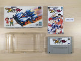 Mini Yonku Shining Scorpion Let's & Go!! BOXED SNES Super Famicom Japan - UE5276