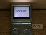 LG1731 Plz Read Item Condi GameBoy Advance SP Pearl Blue Console Japan