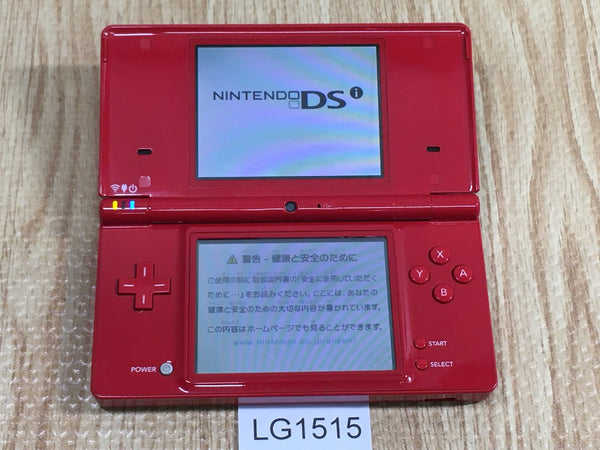 LG1515 Plz Read Item Condi Nintendo DSi DS Red Console Japan