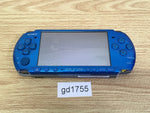 gd1755 Plz Read Item Condi PSP-3000 VIBRANT BLUE SONY PSP Console Japan
