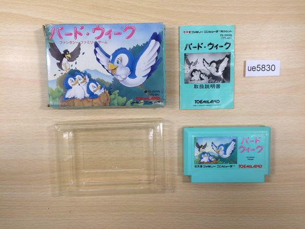 UE5830 Bird Week BOXED NES Famicom Japan