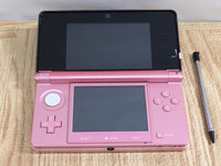 LF8265 Tested Working - No Battery Nintendo 3DS Misty Pink Console Japan