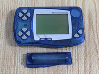 LG2391 Plz Read Item Condi Wonder Swan Skeleton Blue Bandai Console Japan