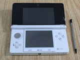 LG2191 Tested Working - No Battery Nintendo 3DS Ice White Console Japan