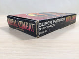 Mortal Kombat Shinken Kourin Densetsu BOXED SNES Super Famicom Japan - UE3461
