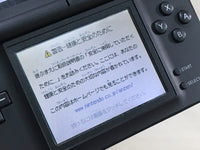 LG2656 Plz Read Item Condi Nintendo DS Lite Jet Black Console Japan