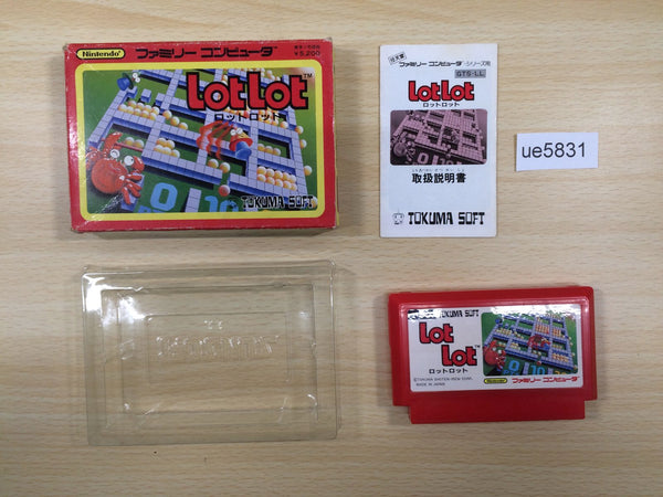 UE5831 Lot Lot BOXED NES Famicom Japan
