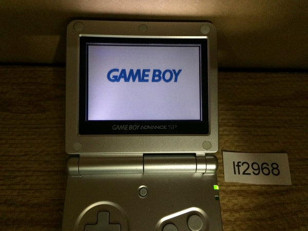 lf2968 Plz Read Item Condi GameBoy Advance SP Platinum Silver Console Japan