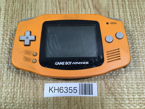 KH6355 Not Working GameBoy Advance Orange Game Boy Console Japan