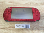 GD6752 Plz Read Item Condi PSP-3000 RADIANT RED SONY PSP Console Japan