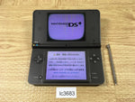 lc3683 Plz Read Item Condi Nintendo DSi LL XL DS Dark Brown Console Japan